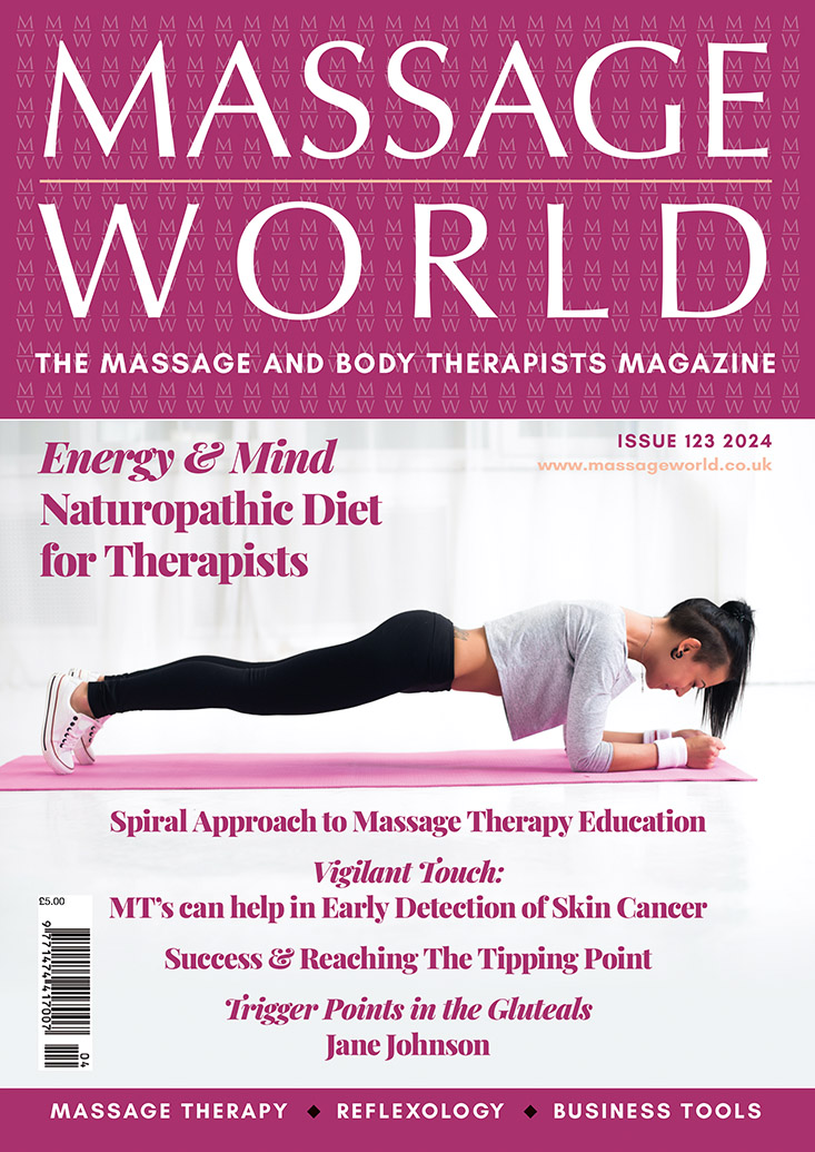 Massage World magazine, Issue 123, 2024